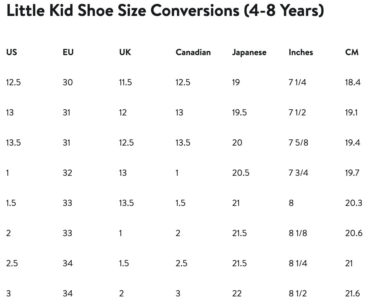 Asics kids size 1 new arrivals