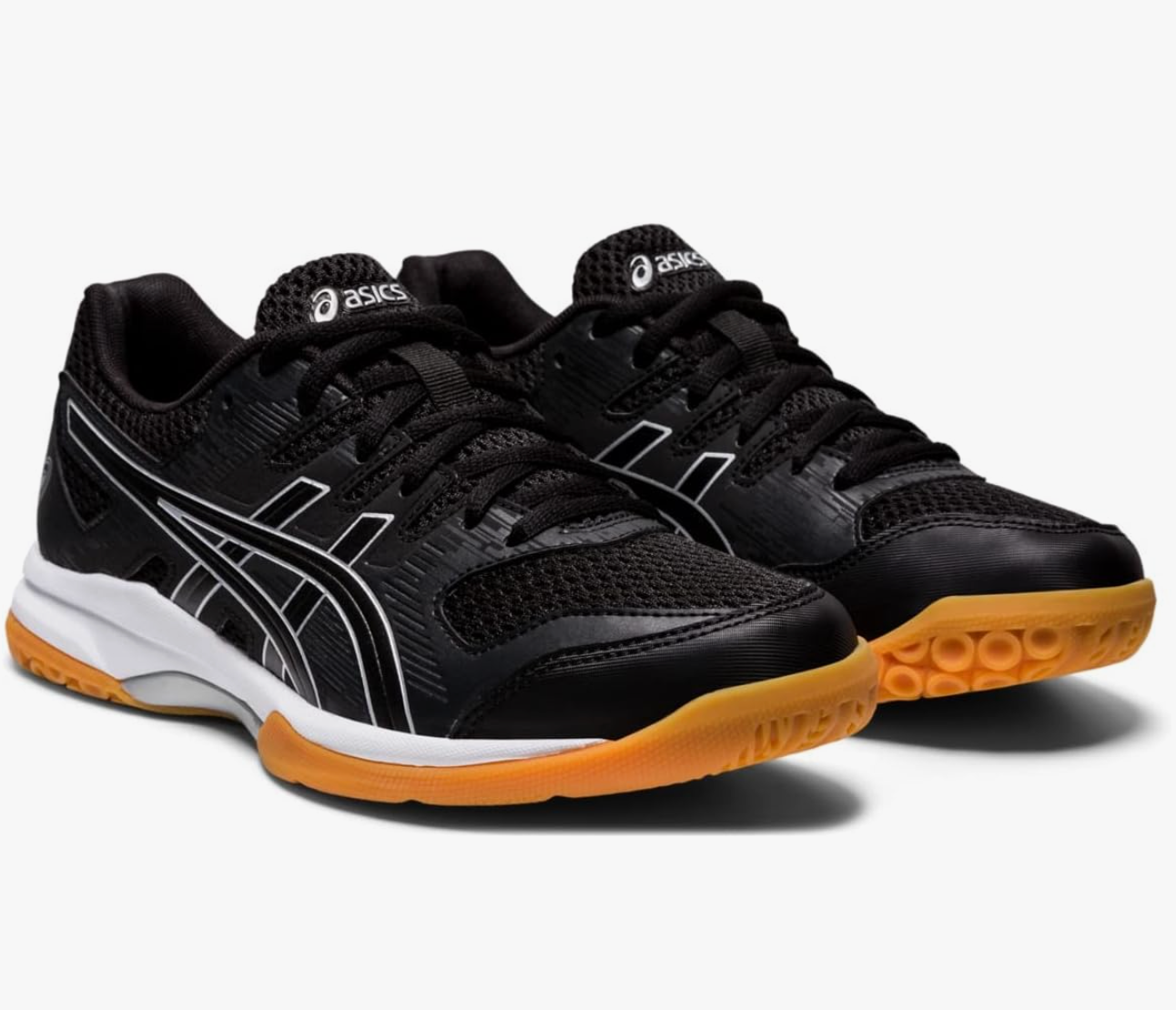 Black and orange volleyball shoes hot sale